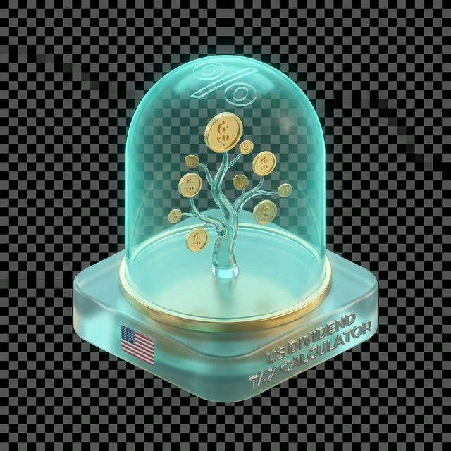 US Dividend Tax Calculator (Qualified vs Ordinary) icon